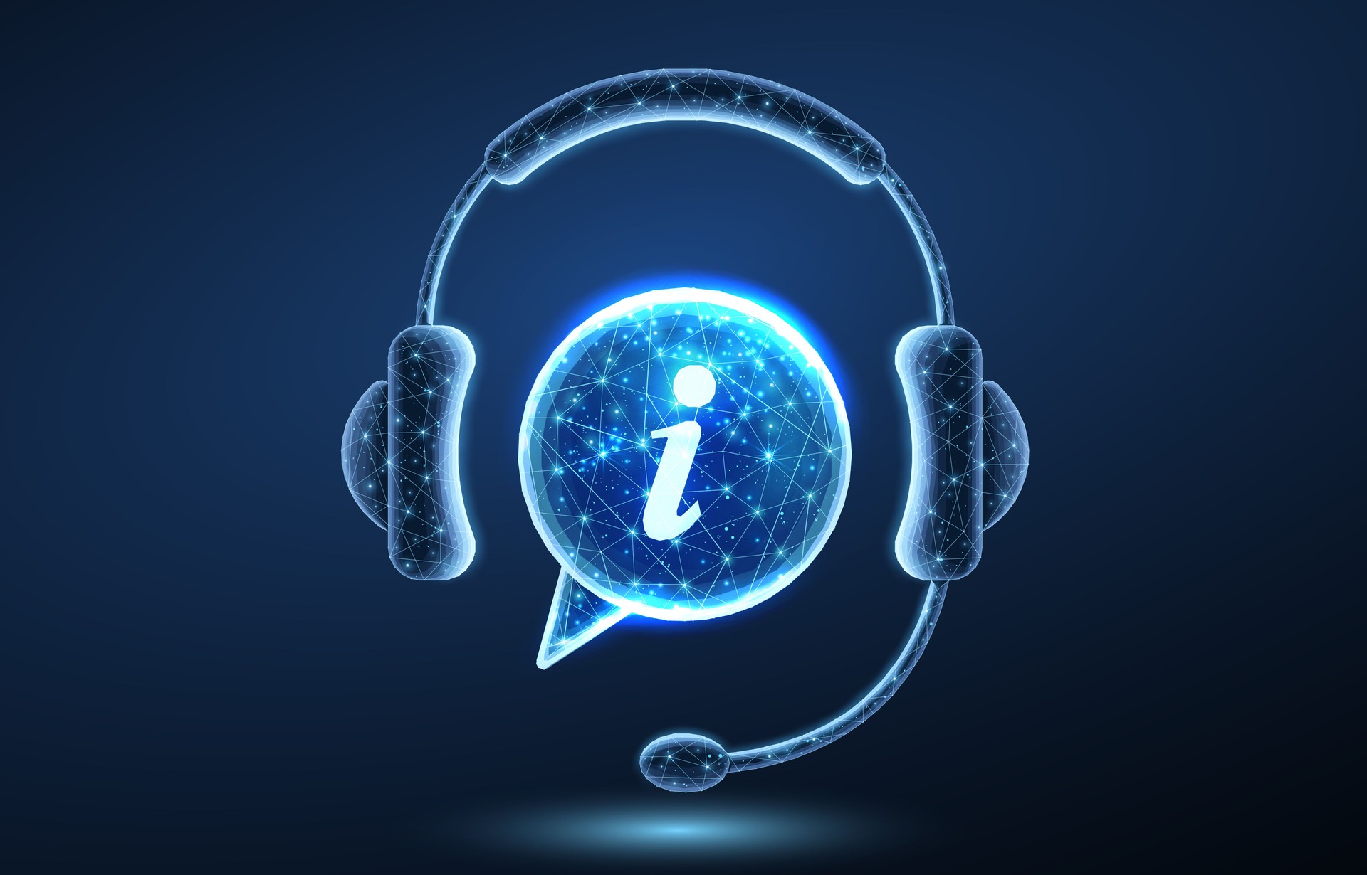 Customer service. Support call, live advice, phone bot, chat headphone